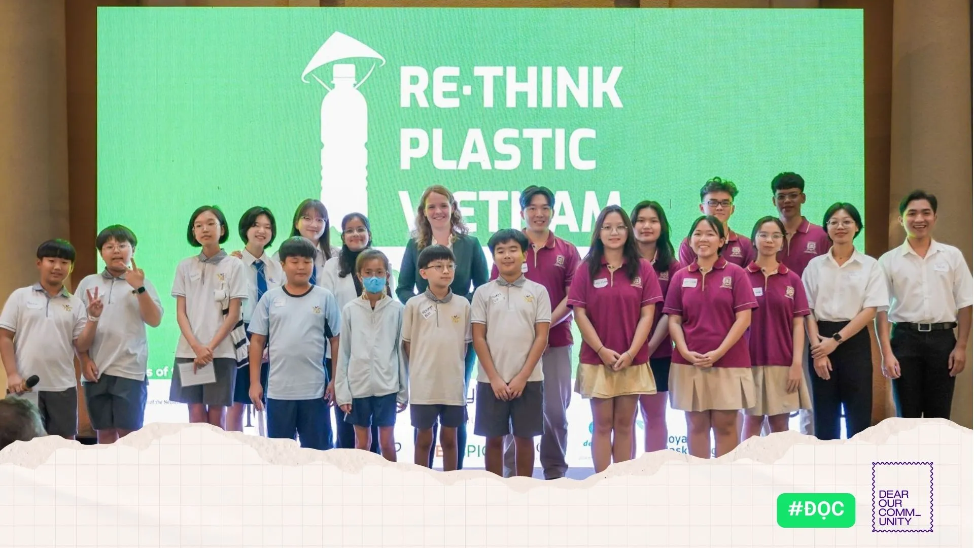 Học sinh, sinh viên thi tìm kiếm giải pháp cho vấn đề ô nhiễm nhựa tại Việt Nam