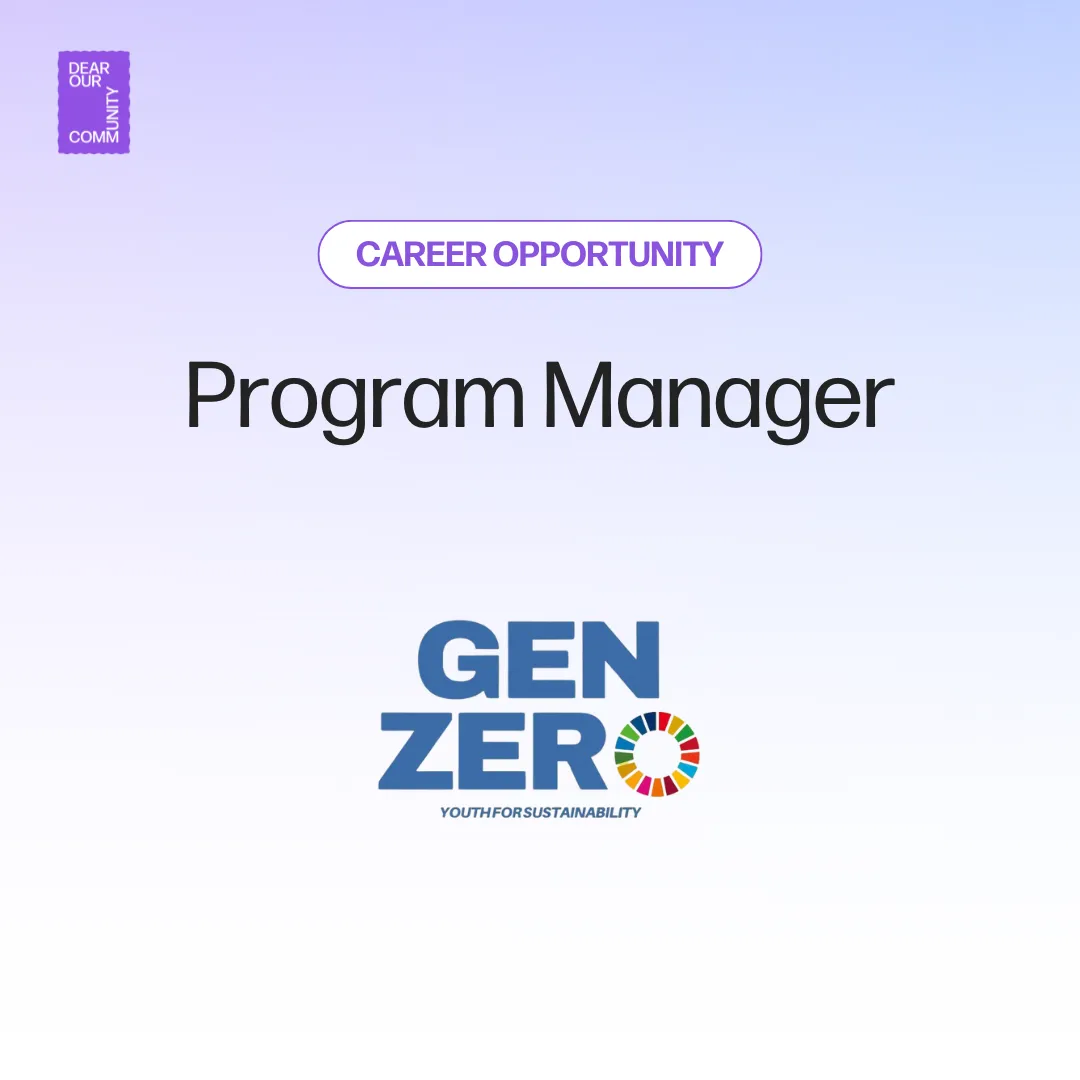 Program Manager, Gen Zero & Viet Nam Youth Climate Empowerment Pathway
