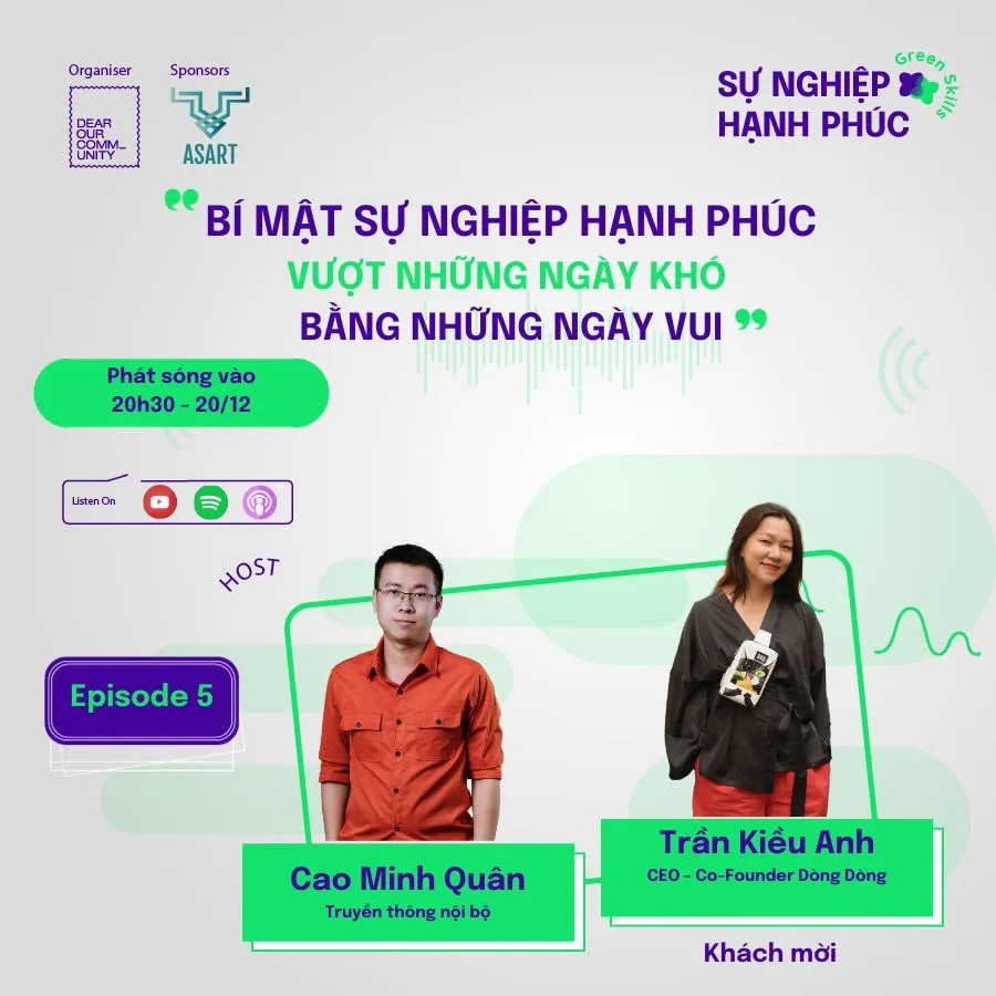 EP 5 – Sự Nghiệp Hạnh Phúc | Vượt những ngày khó bằng những ngày vui