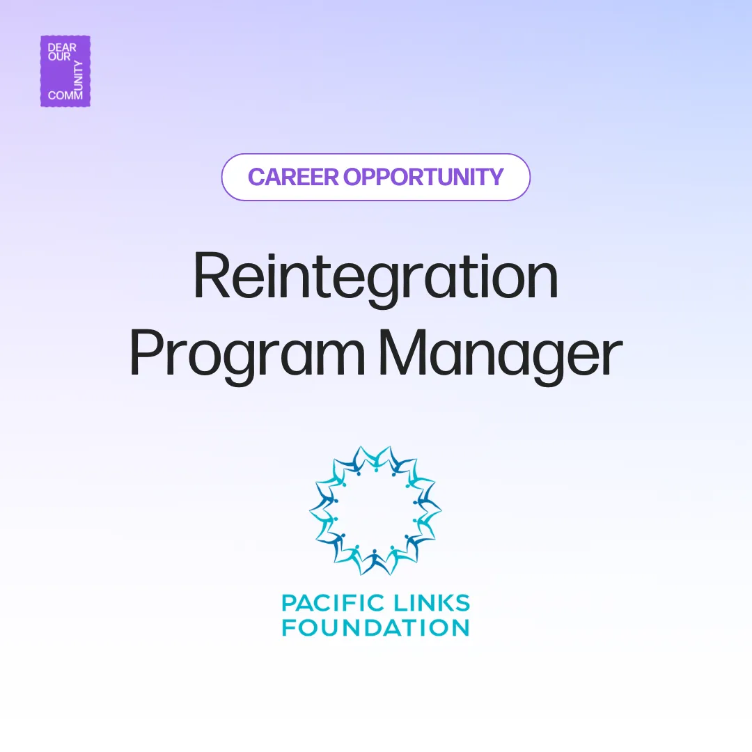 Reintegration Program Manager, Pacific Links Foundation